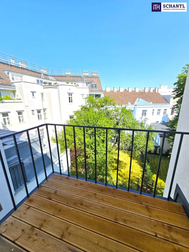Neuer Preis! Grün soweit das Auge reicht - Ihr Ruhepol im 18.Bezirk! TOP saniert + Hofseitiger Balkon + Viel Grün + Viel Lebensqualität + Absolute Ruhelage + Ideale Raumaufteilung! Besser geht´s nicht! Nicht lange zögern... - Titelbild