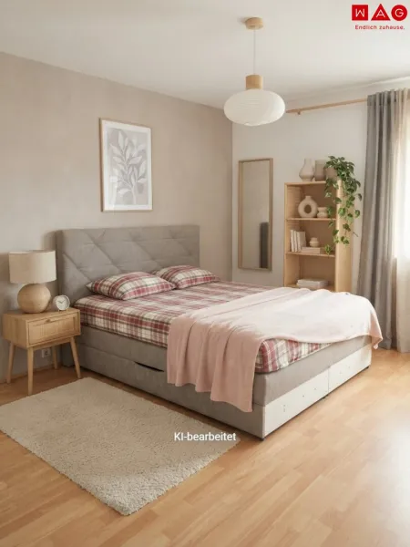Schlafzimmer KI generiert