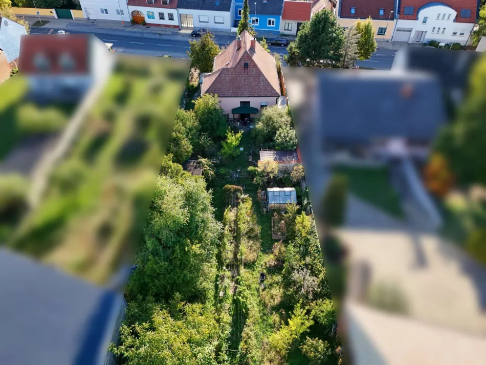 Charmantes Ziegelhaus mit Wohnkeller, Sauna und Naturgarten | Weiden am See - Bild