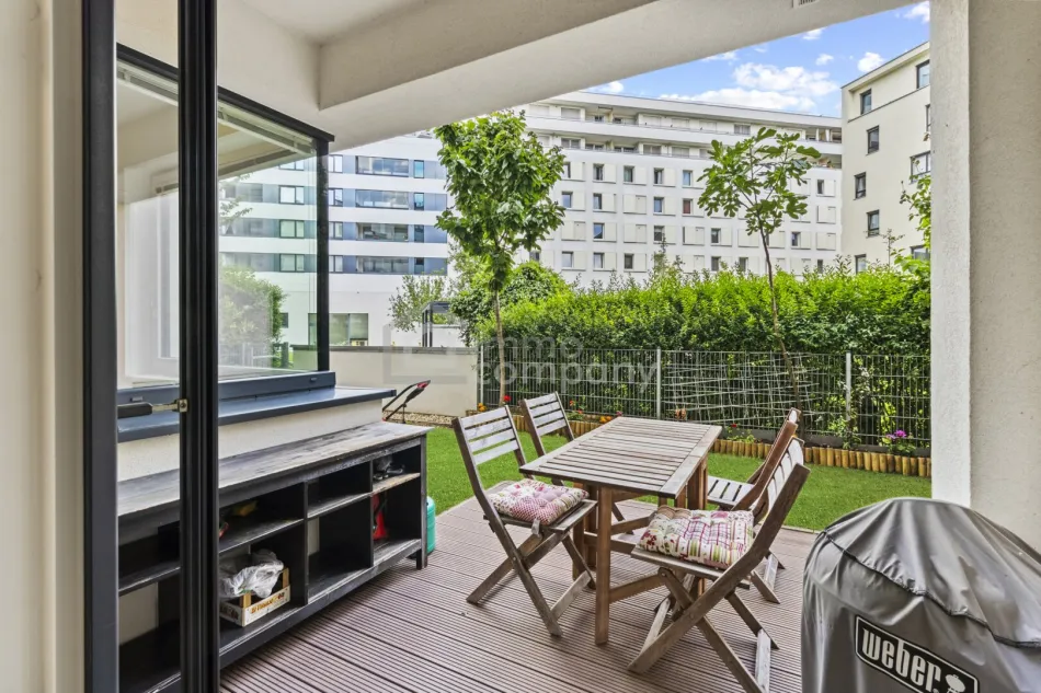 Ruhige 2-Zimmer-Gartenwohnung beim Hauptbahnhof – voll möbliert, klimatisiert, all-inclusive | 1100 Wien - Titelbild