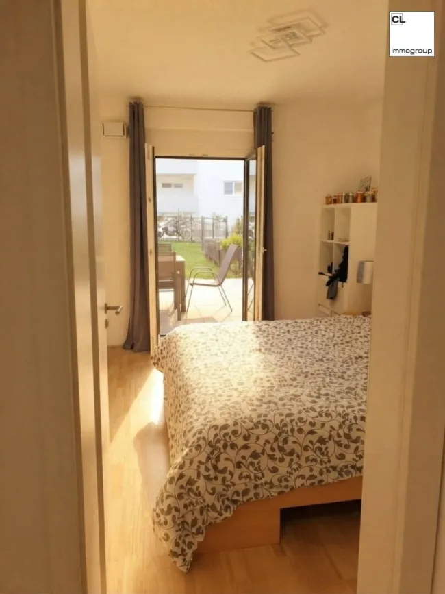 Modern wohnen mit Garten & sonniger Terrasse – neuwertige 3-Zimmerwohnung zur Miete - Bild