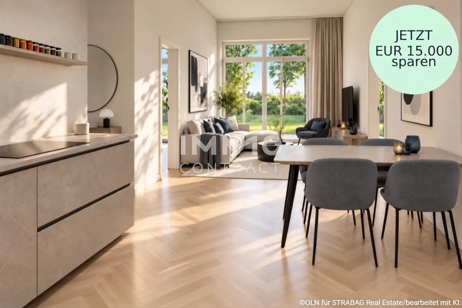 Attraktive Dreizimmer-Wohnung mit viel Sonne & Freiraum - NEW - Titelbild