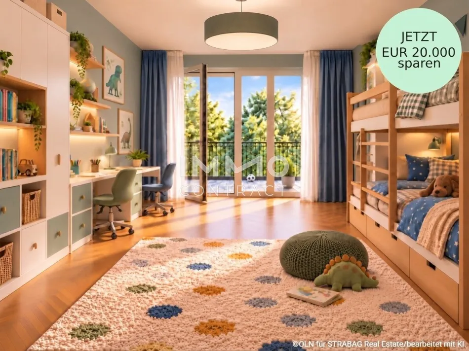 Großzügige 4-Zimmer-Wohnung mit sonnigem Westbalkon – viel Platz für Familie und Homeoffice (keine Provision & ganz neu) - Titelbild