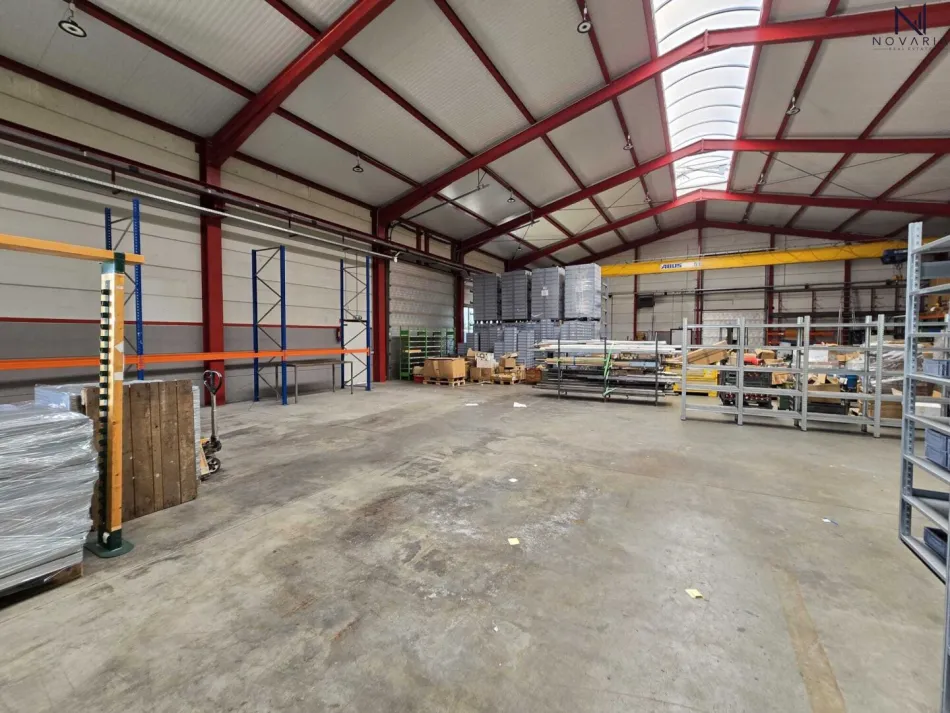 41 m² Lagerfläche in großzügiger Gewerbehalle mit Hallenkran und LKW-Zufahrt zu vermieten (Gemeinschatshalle) - Titelbild