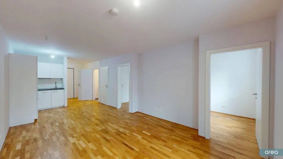 orea | 2-Zimmer-Wohnung mit Balkon in beliebter Grünlage von Donaustadt | Smart besichtigen · Online anmieten - Bild