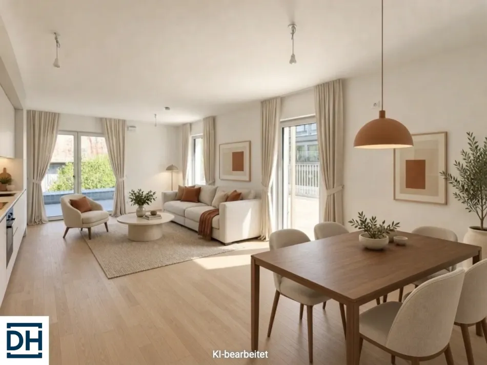 Beispiel Terrasse KI Visualisierung