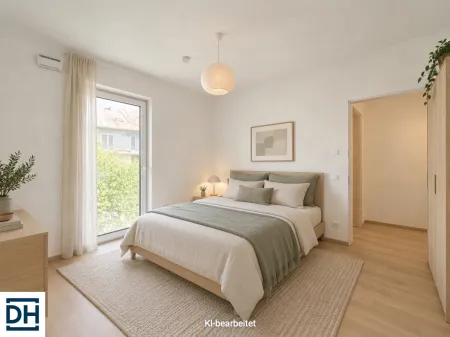 Schlafzimmer Beispiel KI Visualisierung