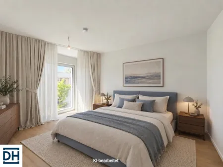 Schlafzimmer Beispiel KI Visualisierung