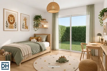 Kinderzimmer Beispiel KI generiert