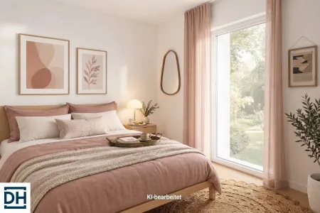 Schlafzimmer Beispiel KI Visualisierung