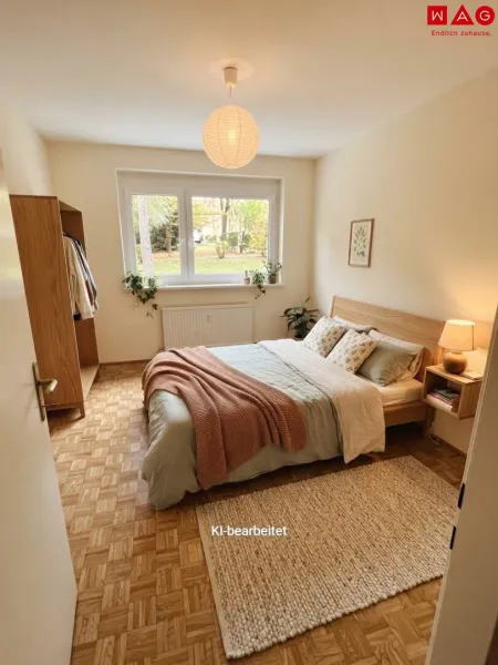 Schlafzimmer KI generiert