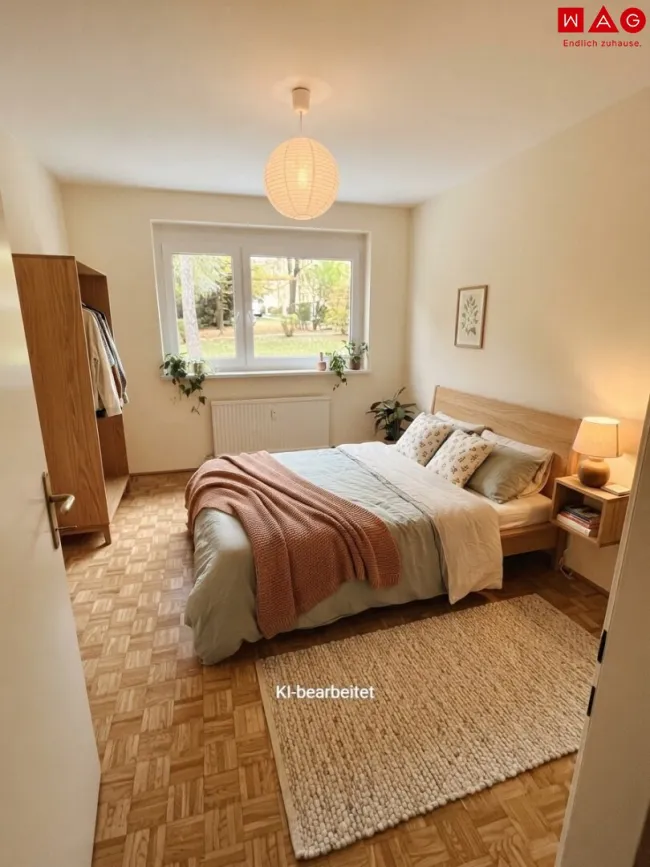 Wohnzimmer KI generiert