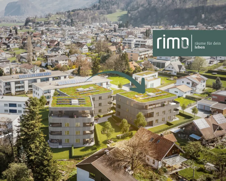 3-Zimmer-Terrassenwohnung inmitten von Götzis - Erstbezug - zu mieten - Top 4 - Bild