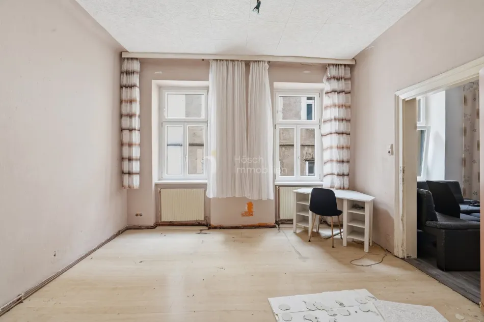 Kleine Altbauwohnung mit separater Küche | Eigene Ideen auf 32,71 m² - Bild