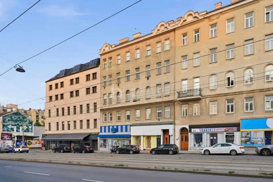 Zimmer und Kabinett im dritten Obergeschoss | Altbau auf 44,58 m² - Bild