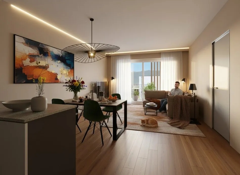 Moderne 2-Zimmer Mietwohnung mit Garten in Lendorf – Ihr neues Zuhause für € 880! - Bild