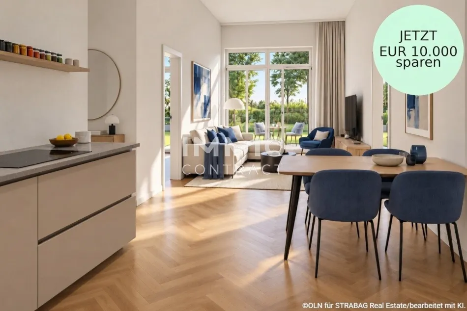 6. Liftstock mit viel Licht & Morgensonne: Attraktiver provisionsfreier Neubau-Erstbezug - Titelbild