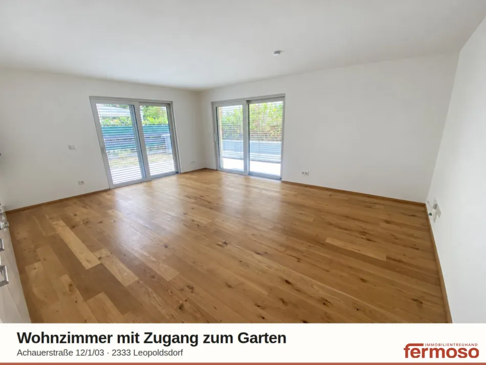 Neuwertige 3-Zimmer-Wohnung mit großem Garten & Terrasse - Bild