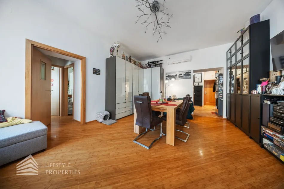 Charmante 3-Zimmer-Altbauwohnung mit Klimaanlage im 3. Bezirk - Titelbild