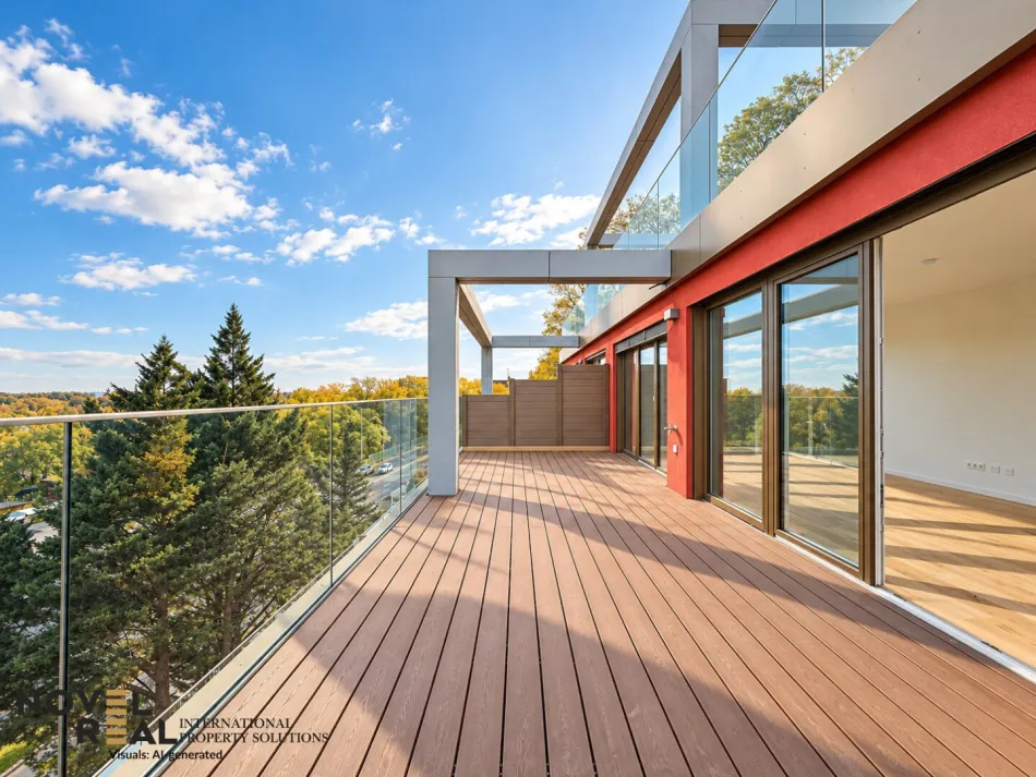 Luxus-Maisonette mit Dachterrasse – perfekt für Wohnen und repräsentative Büro/Praxis-Nutzung! - Titelbild