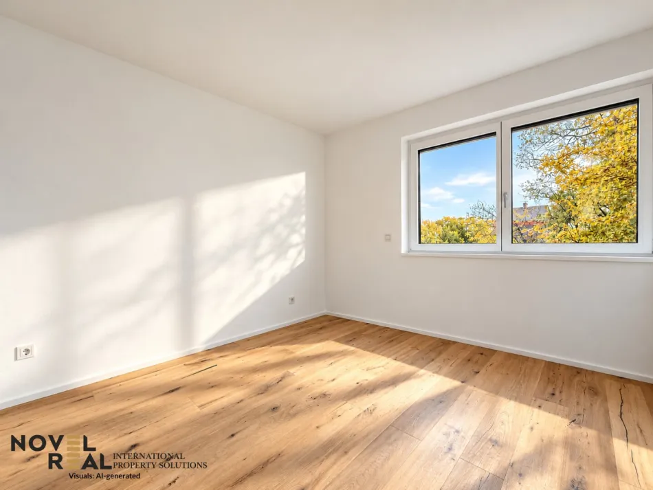 Lichtdurchflutetes 2-Zimmer Apartment mit Außenbereich im 19. Bezirk - Bild