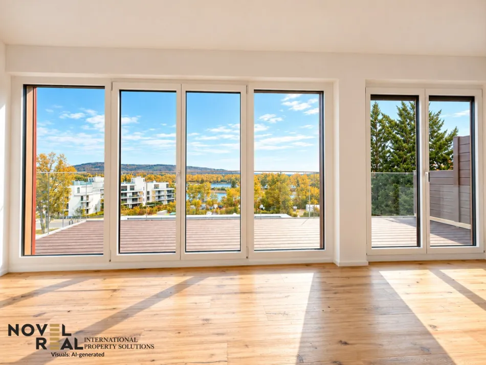 Terrassen Suite für modernes Wohnen im 19. Bezirk - Bild