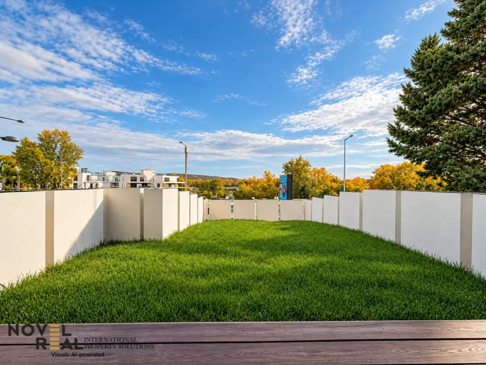 Gartenrefugium mit elegantem 2 Zimmer Grundriss in Döbling - Titelbild