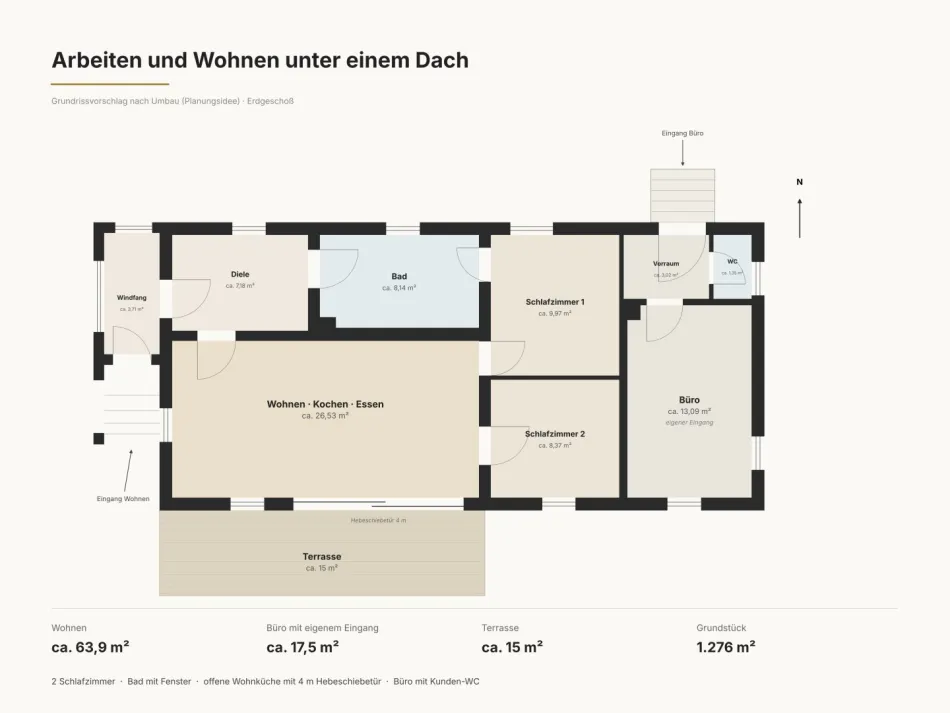 Ihr Haus. Ihr Garten. Ihre Ideen. – Haus mit Bergblick und viel Gestaltungspotenzial in Traundorf - Bild