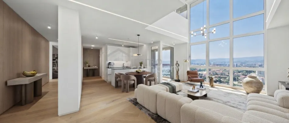 Exclusives Apartment im TwentyTwo Living Tower in Wien - Titelbild