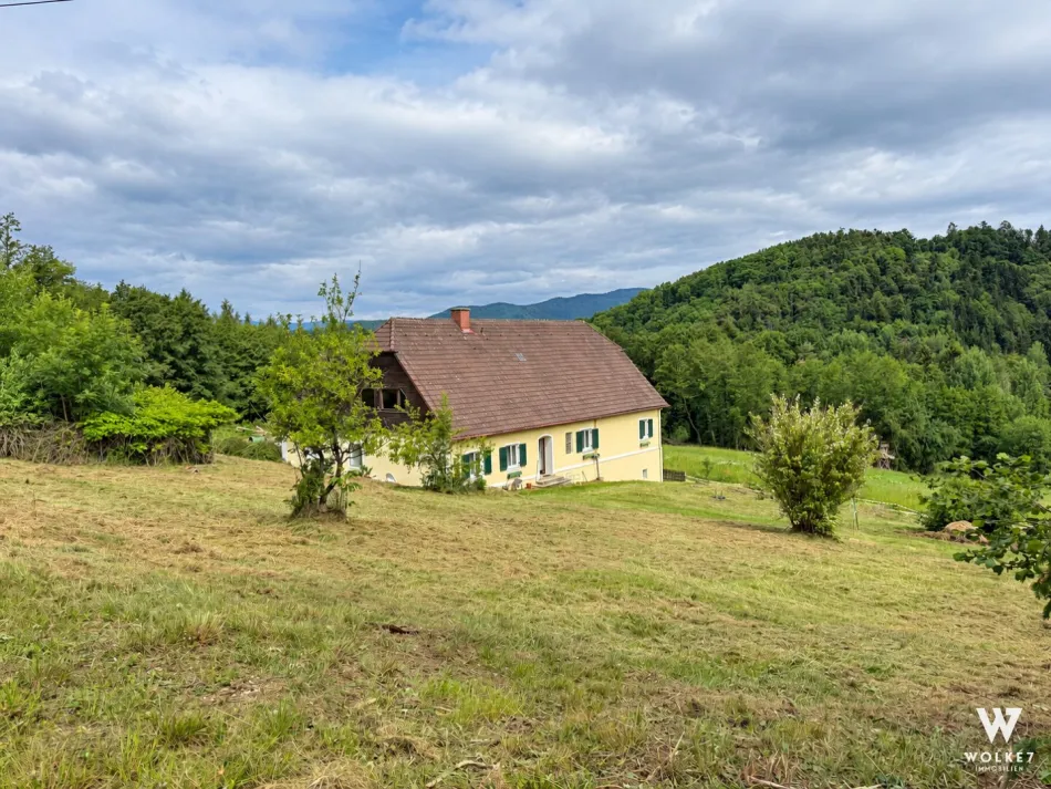 Eine seltene Gelegenheit im grünen Grazer Hügelland: Landhaus mit Freiraum, Charakter und Zukunft - Titelbild