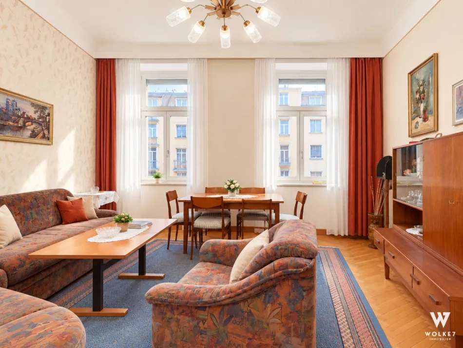 Altbaucharme: 3-Zimmer-Wohnung mit Potential | ca. 75 m² | Ruhige Lage | Top-Infrastruktur - Bild