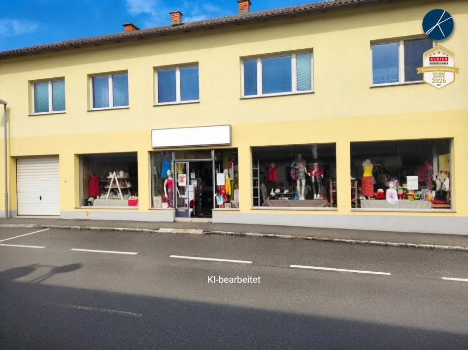 ANLAGEOBJEKT: Wohn- und Geschäftshaus - für viele Branchen wie Ordination, Büro, Verkauf geeignet! - Titelbild