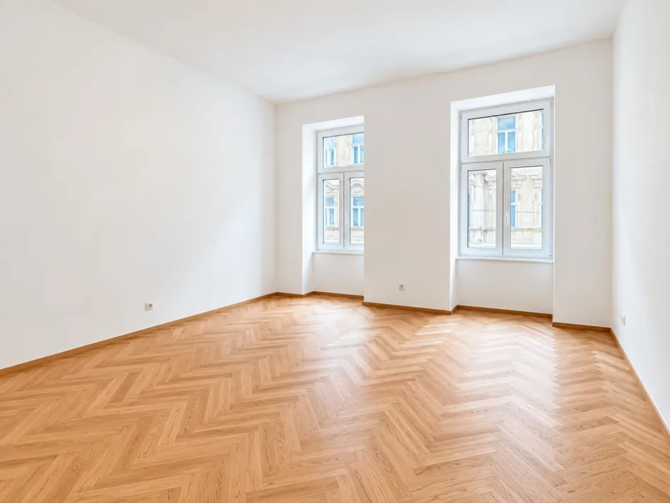 ***Erstbezug 3-Zimmer-Altbauwohnung mit Balkon in absoluter Ruhelage nahe Augarten*** - Titelbild