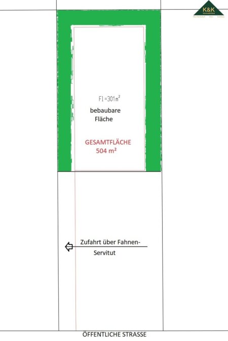 GRUNDSTÜCK IN ZENTRALER GRÜNRUHELAGE