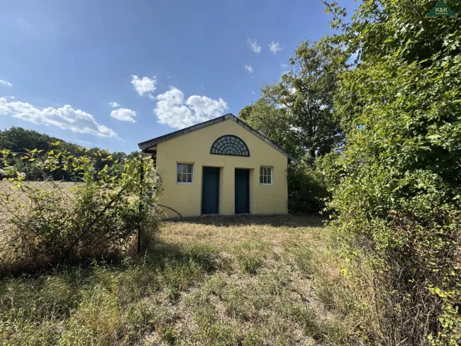 GROSSES GRÜNLAND GRUNDSTÜCK MIT BESTANDSHAUS - WIDMUNG PARK - Titelbild
