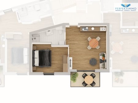 Großzügige 2-Zimmer-Wohnung Top 5 im Neubau