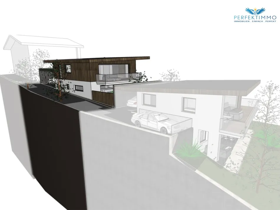 Erstklassiges Einfamilienhaus mit Doppelcarport - Bild