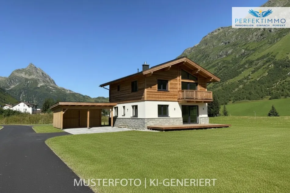 Neubau! Einfamilienhaus im Bergparadies - Titelbild