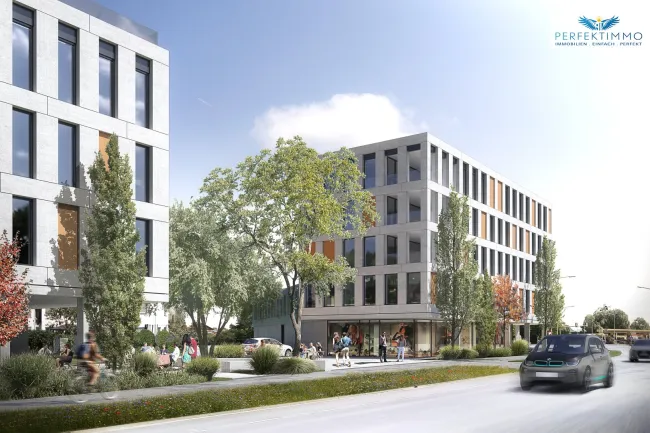 Weitläufige 2-Zimmer-Wohnung mit großer Loggia in erstklassigem Neubau - verfügbar ab Oktober 2026 - Bild