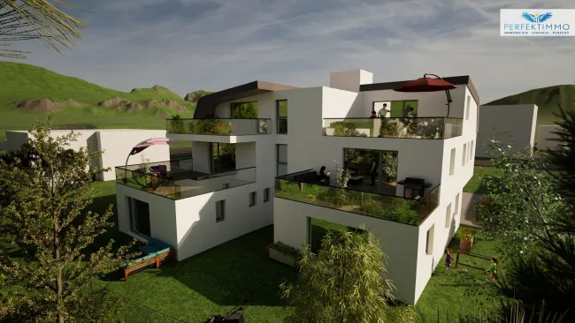 Luxuriöse Terrassenwohnung mit Garten im Neubau - Top 4 - Titelbild