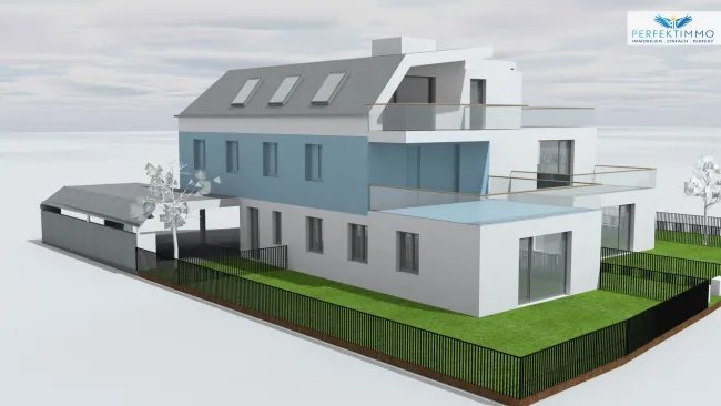 Geniale Terrassenwohnung im Neubau - Top 3 - Bild