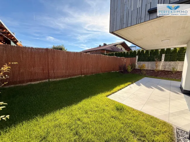 Neubau: 3-Zimmer-Wohnung mit Terrasse und Garten Top 3 - Titelbild