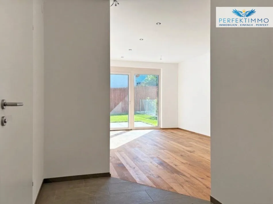Neubau: 2-Zimmer-Wohnung mit Terrasse und Garten Top 2 - Bild