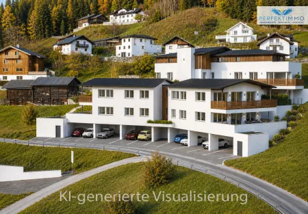 Neubau: Wohnen mit Rifflerblick - Terrassenwohnung Top 3 - wohnbaugefördert!