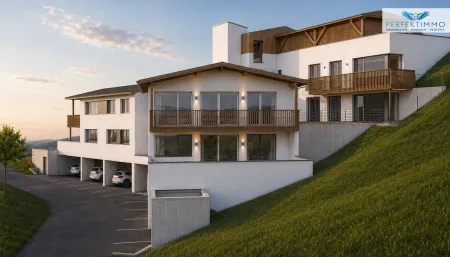 Neubau: Wohnen mit Rifflerblick - Terrassenwohnung Top 1 - wohnbaugefördert!