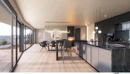 High-End Penthouse mit Rundum – Panorama über den Dächern von Vöcklabruck