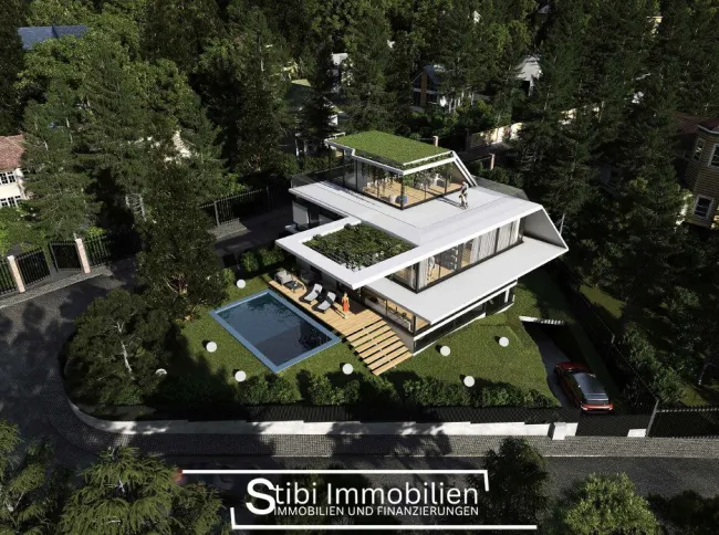 Preisreduzierung! Architekturjuwel mit Ausblick am Ölberg - Einmalig & Baubewilligt - Titelbild