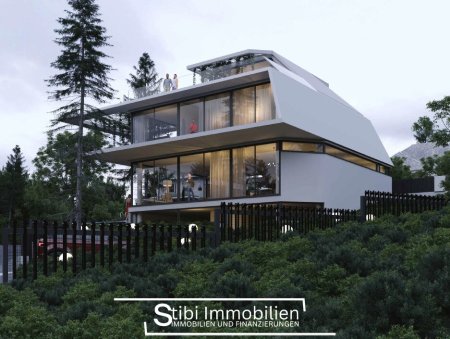 Preisreduzierung! Architekturjuwel mit Ausblick am Ölberg - Einmalig & Baubewilligt