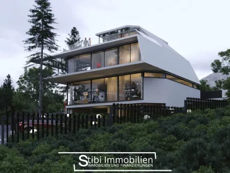 Preisreduzierung! Architekturjuwel mit Ausblick am Ölberg - Einmalig & Baubewilligt