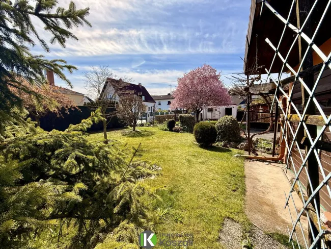 Wintergarten mit Gartenausgang